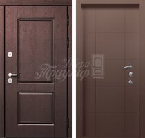 Металлическая дверь МДФ №145