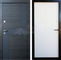 Металлическая дверь МДФ №33